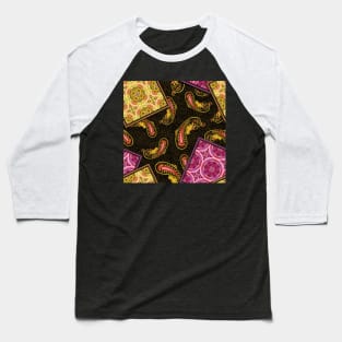 Paisley and Mandalas Baseball T-Shirt